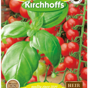 Kirchhoffs Heirloom Seed packets (Mixed pack of Cherry Tomato and Basil)