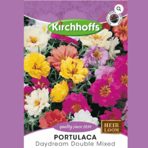 Kirchhoffs Heirloom Seed packets (Portulaca Daydream Dbl Mixed)