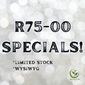 R75.00 SPECIALS!
